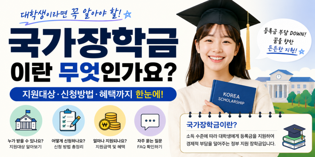 대학등록금 지원 제도