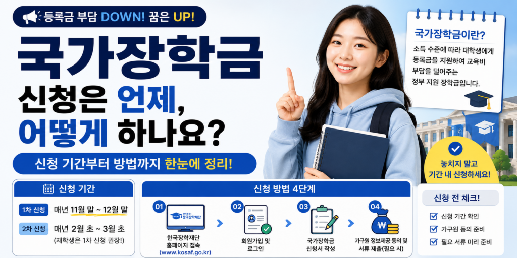 대학등록금 지원 제도