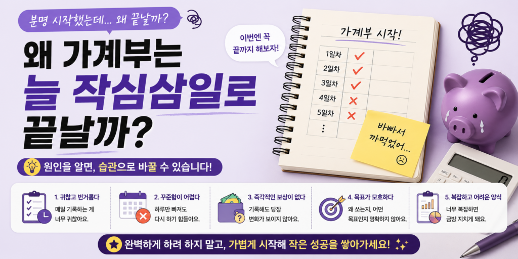 생활비 가계부 쓰는 법