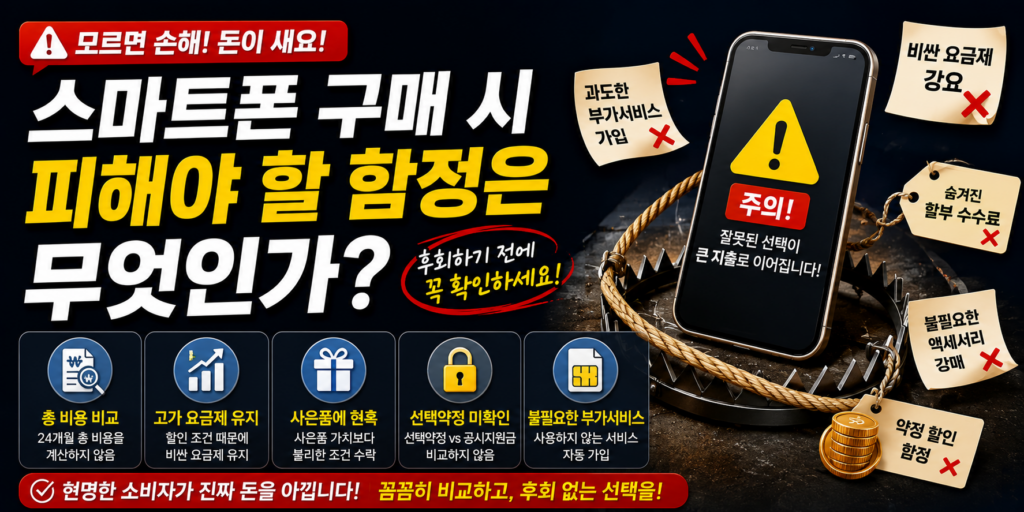 스마트폰 저렴하게 구매하기