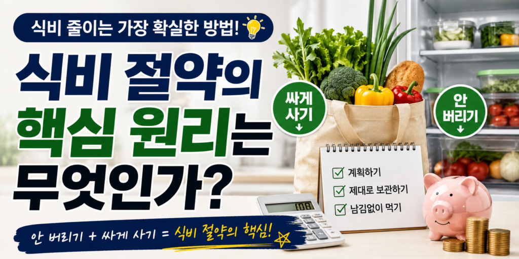 식비 절약 방법