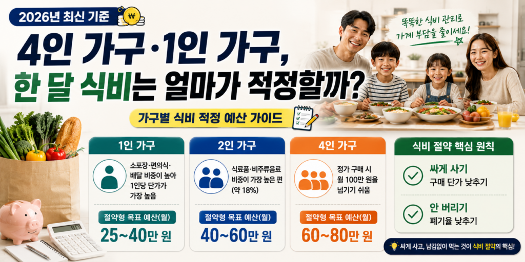 식비 절약 방법